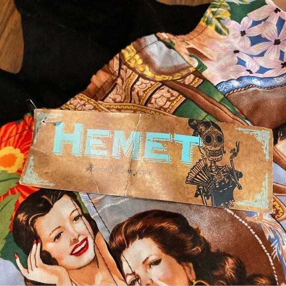 NWT Hemet Chic Sleeveless Dress Size XL 100% Cotton - Picture 8 of 10